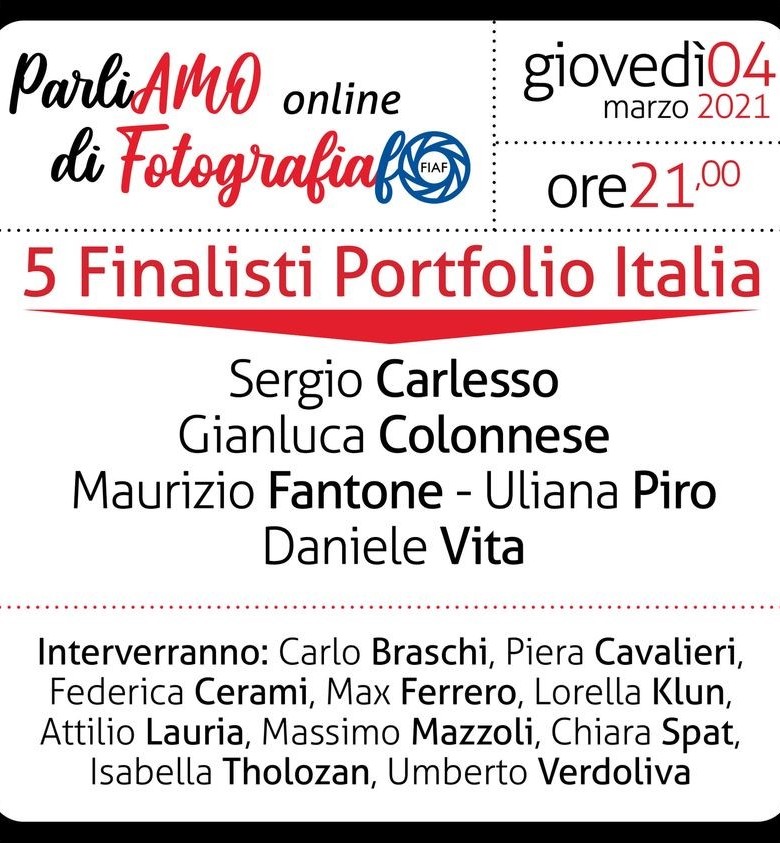 Finalisti di Portfolio Italia 2021